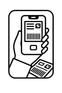 Scan the waybills